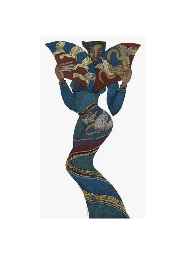 Charles Bibbs Blue Diva Giclee Edition
