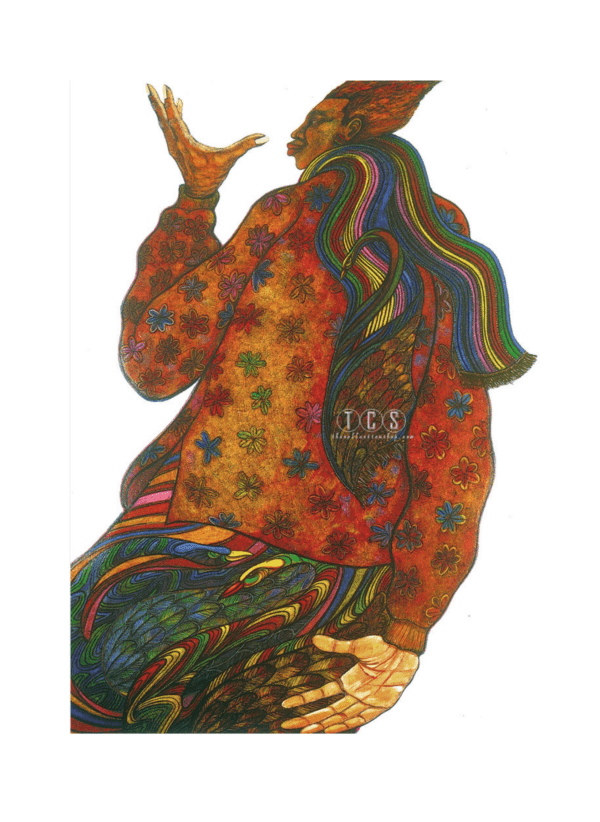 Lady Of Color by Charles Bibbs