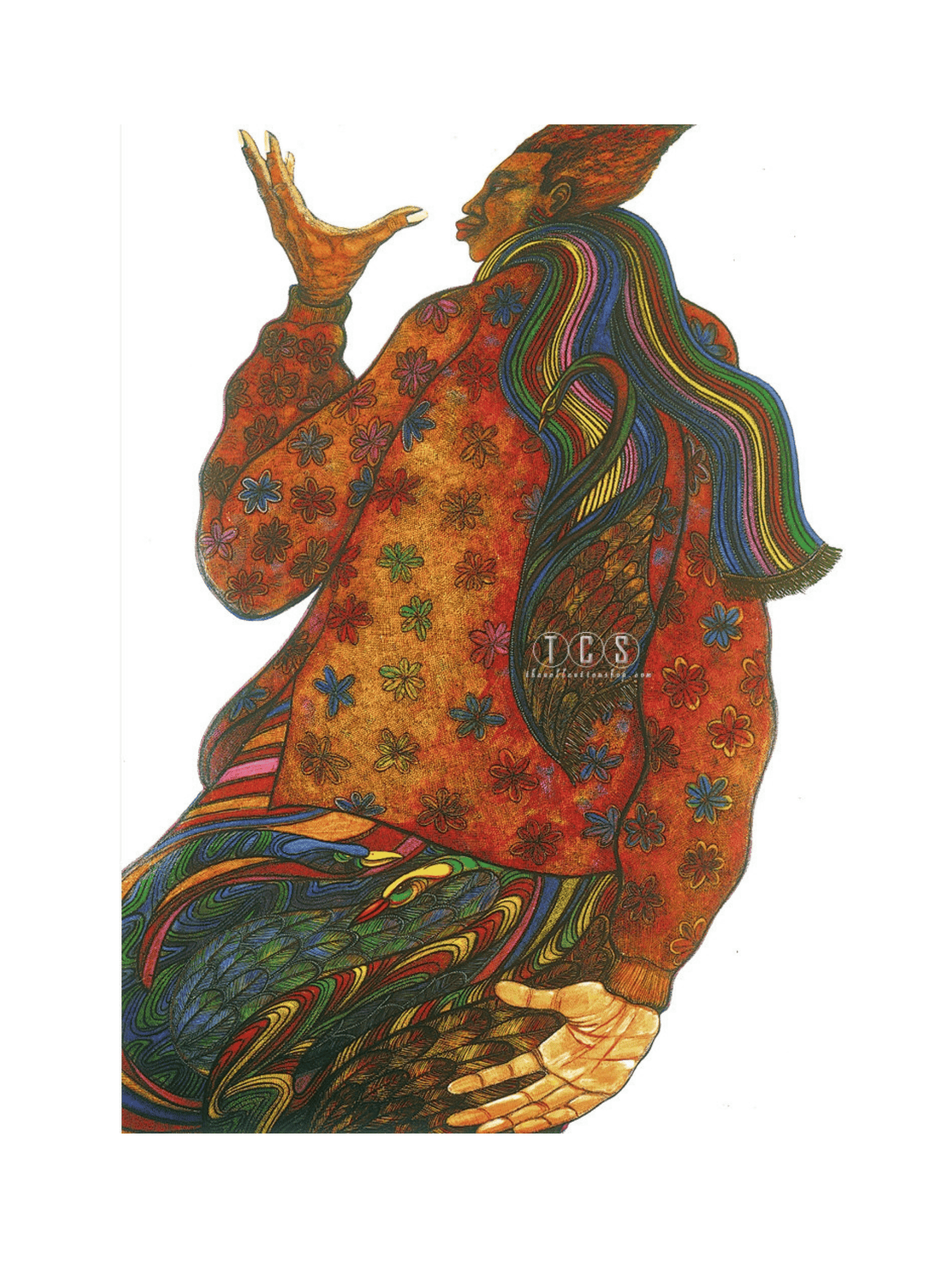 Lady Of Color by Charles Bibbs