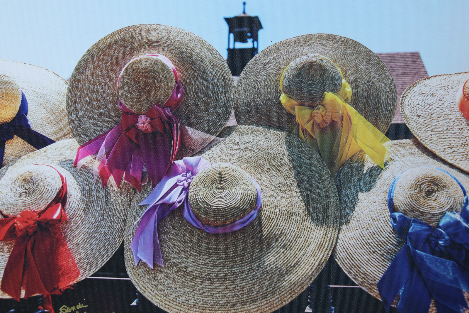 "Williamsburg Hats" by Sandra Sneider