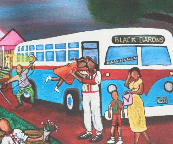 Comin Home – Negro Baseball League by Milbert O. Brown