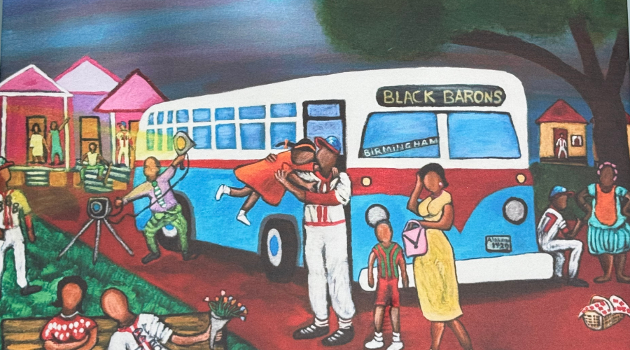 Comin Home – Negro Baseball League by Milbert O. Brown